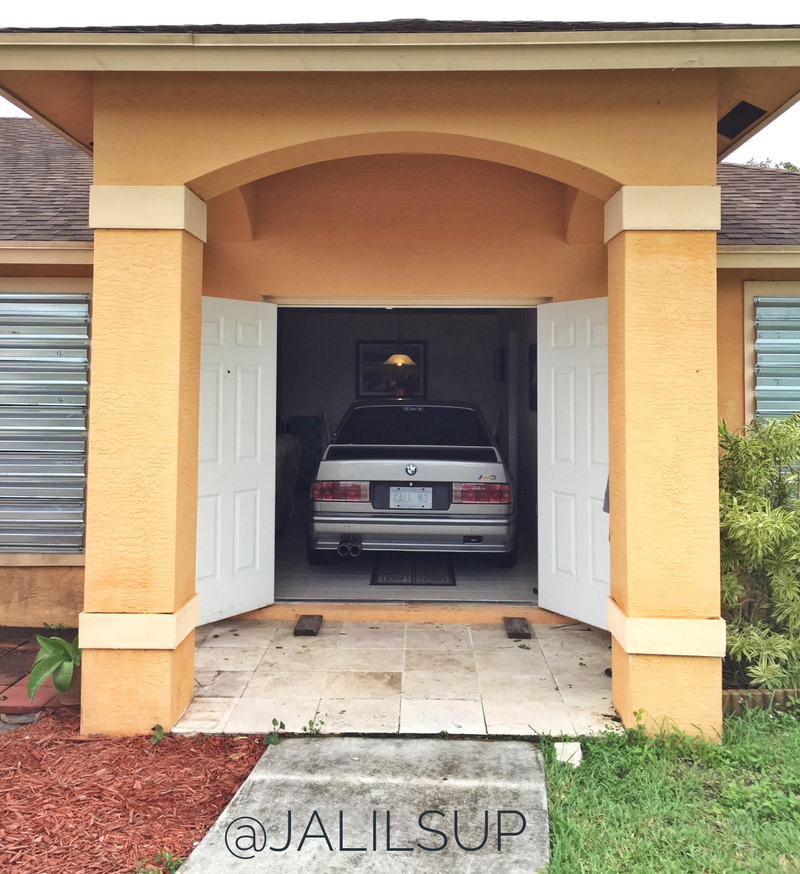 Illustration for article titled Meet The Hero Who Pulled His E30 M3 Into His House To Save It From Hurricane Matthew